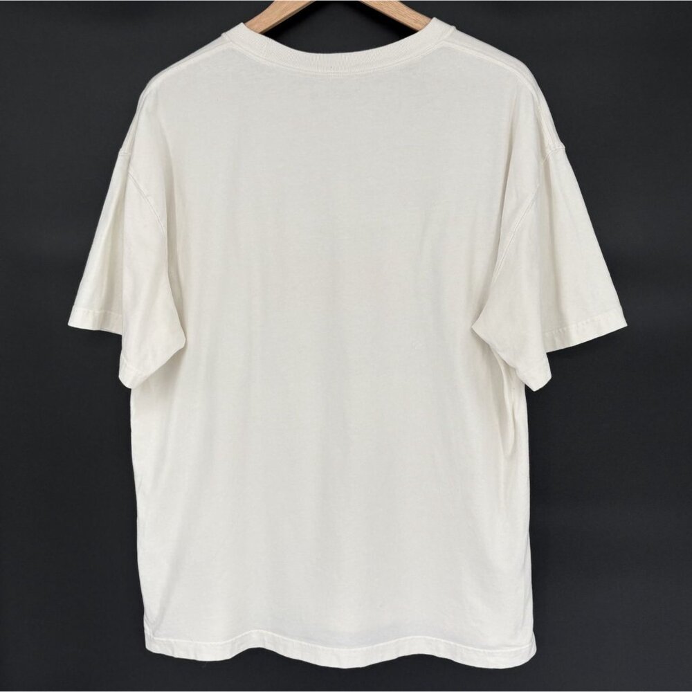 Abercrombie & Fitch Men Keith Haring New York Big Apple Graphic T-shirt L White - Picture 3 of 11